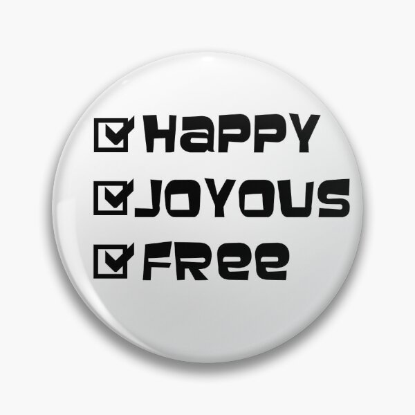 Artikelvorschau, Happy Joyous Free Recovery Slogan Zitat entworfen und verkauft von lovemyrecovery.