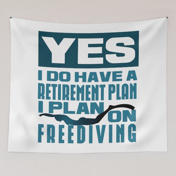Item preview, Yes I Do Have A Retirement Plan, I Plan On FreeDiving designed and sold by cotros.