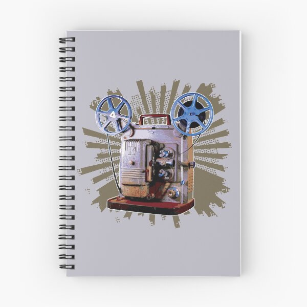 Item preview, Vintage 8MM Home Movie Cameras: Retro Keystone 8MM Home Movie Projector on Brown Pop Splash designed and sold by GraffitiSoup.