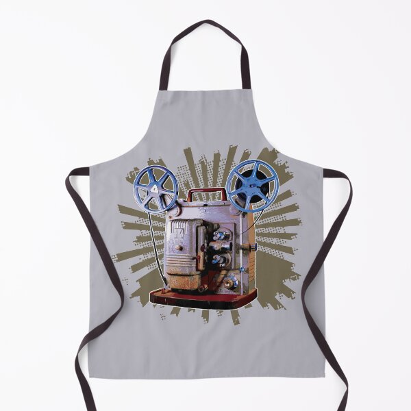 Item preview, Vintage 8MM Home Movie Cameras: Retro Keystone 8MM Home Movie Projector on Brown Pop Splash designed and sold by GraffitiSoup.