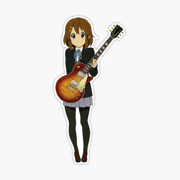 K-ON Yui Hirasawa and Guitar cursor – Custom Cursor