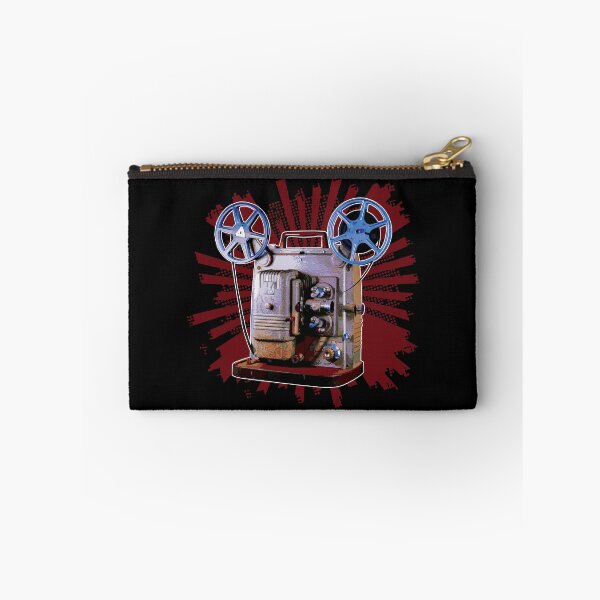 Item preview, Vintage 8MM Home Movie Cameras: Retro Keystone 8MM Home Movie Projector on Bold Red Pop Art Splash designed and sold by GraffitiSoup.