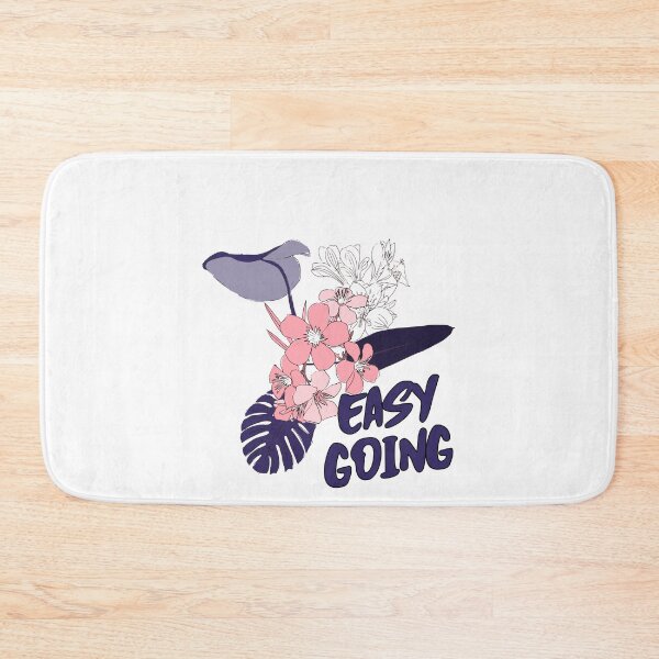 Item preview, EASY GOING. Beautifully designed Flower bouquet with cute quote. designed and sold by FOODIESART.