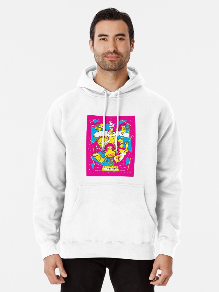 Regular Show 80s style Pullover Hoodie