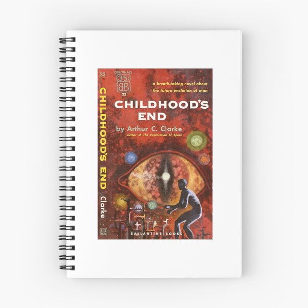 Item preview, Pulp Fiction Cover of Arthur C. Clarke's Childhood's End designed and sold by dimmesdale.