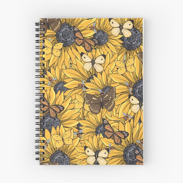Item preview, Floral Sunflower Butterfly Florist Bee Pattern designed and sold by maniac3000.