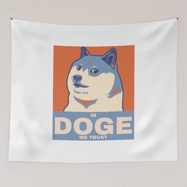 Item preview, In Doge We Trust designed and sold by unikologo.