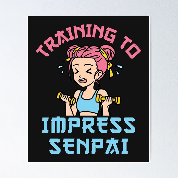 Item preview, Training to Impress Senpai designed and sold by jaygo.