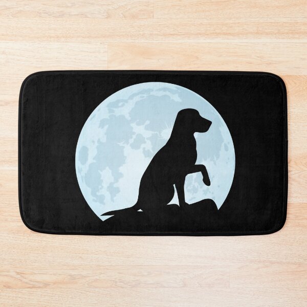 Item preview, dog lover moon dog silhouette designed and sold by alaechamlal.
