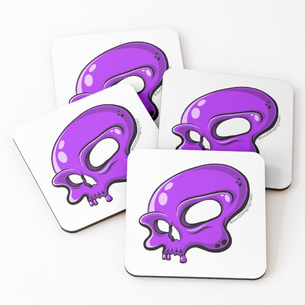 Item preview, Skull - Purple designed and sold by doodleeightytwo.