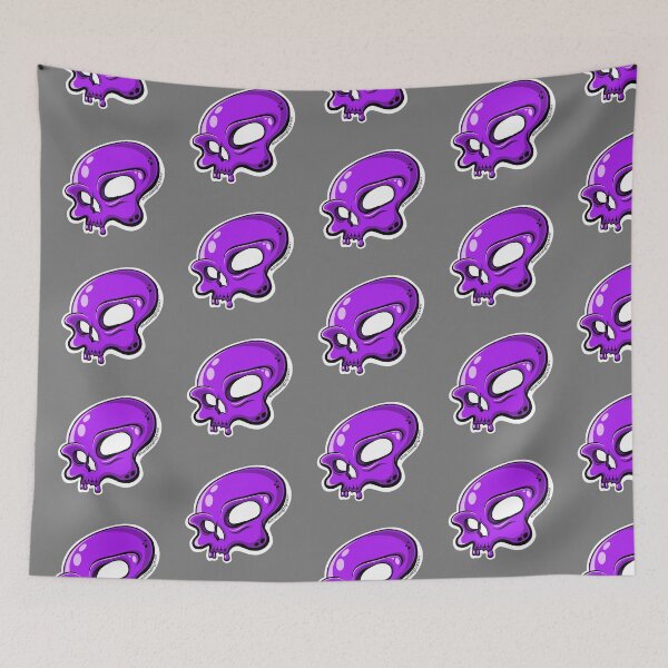 Item preview, Skull - Purple designed and sold by doodleeightytwo.