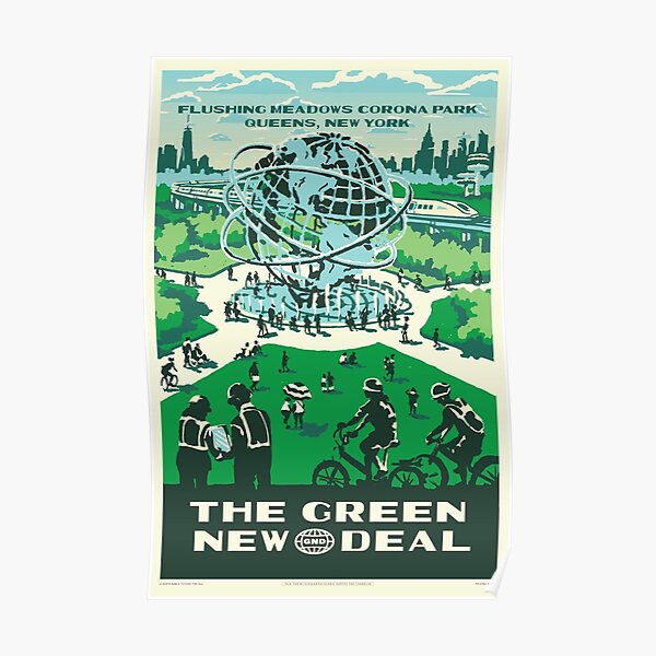 The Green New Deal Park Poster
