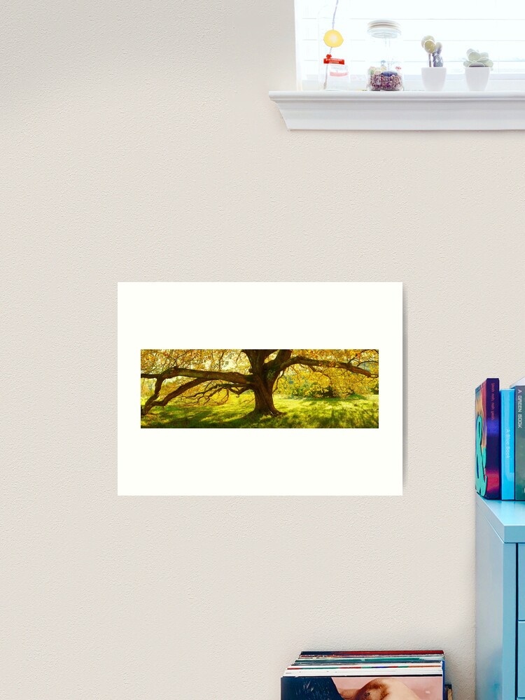 Thumbnail 2 of 3, Art Print, Autumn Colours of Myrtleford, Victoria, Australia designed and sold by Chockstone.
