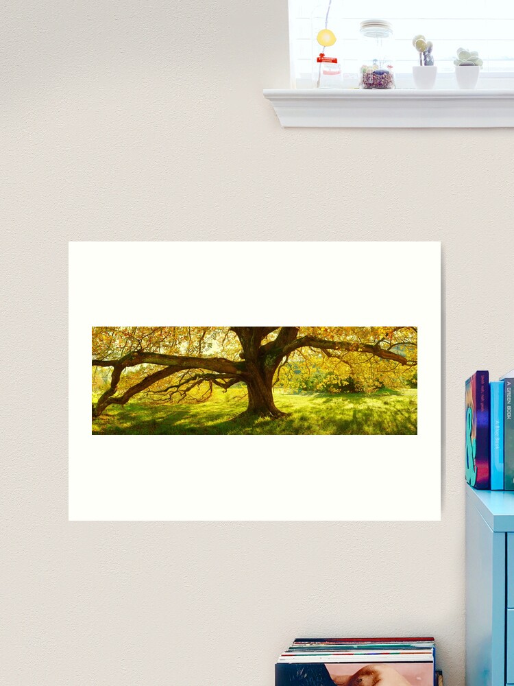 Thumbnail 2 of 3, Art Print, Autumn Colours of Myrtleford, Victoria, Australia designed and sold by Chockstone.