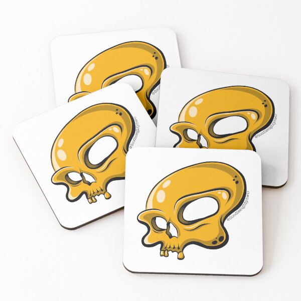 Item preview, Skull - Orange designed and sold by doodleeightytwo.