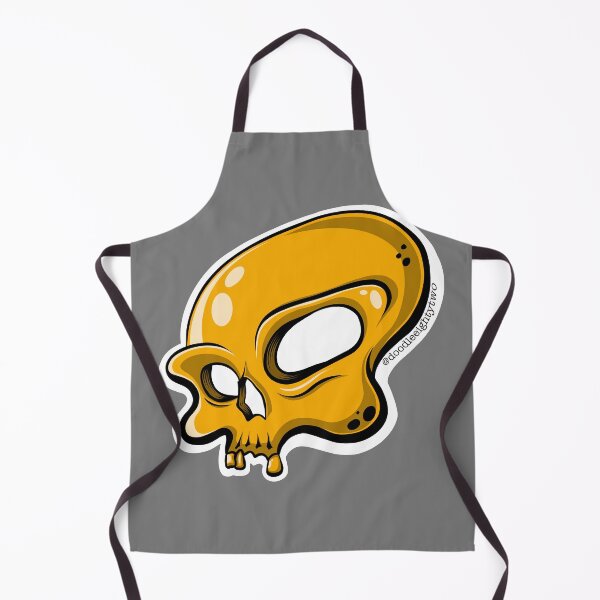 Item preview, Skull - Orange designed and sold by doodleeightytwo.