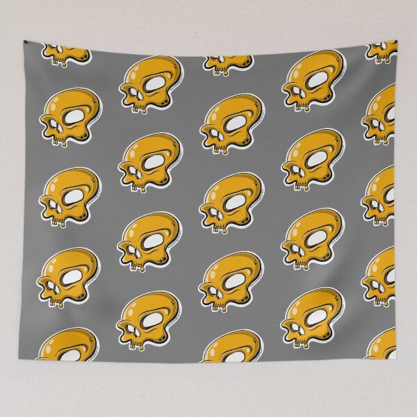Item preview, Skull - Orange designed and sold by doodleeightytwo.