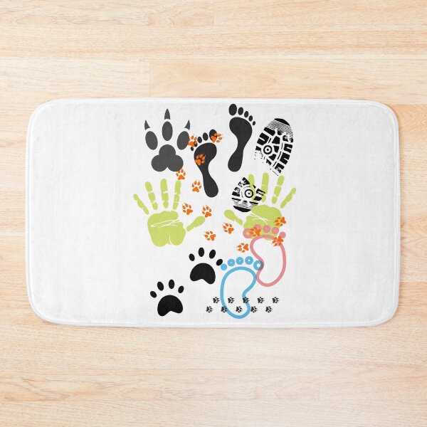 Item preview, Footprints handprints pawprints designed and sold by CrazyHowCool.