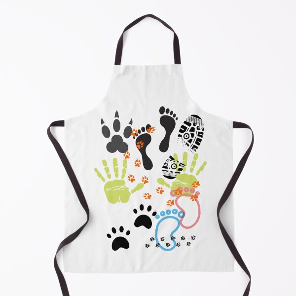 Item preview, Footprints handprints pawprints designed and sold by CrazyHowCool.