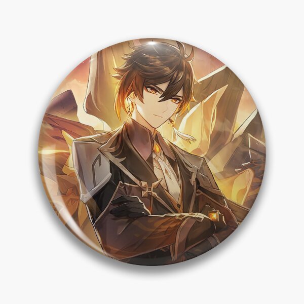 Item preview, Genshin Impact - Zhongli And Azhdaha - Official Artwork designed and sold by Krimsy.