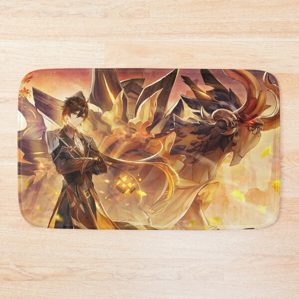 Item preview, Genshin Impact - Zhongli And Azhdaha - Official Artwork designed and sold by Krimsy.