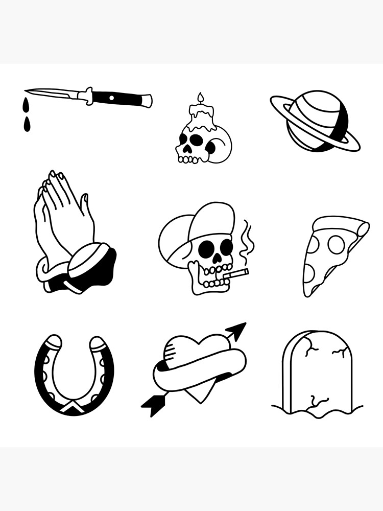 Tattoo Flash Sheet Projects  Photos videos logos illustrations and  branding on Behance