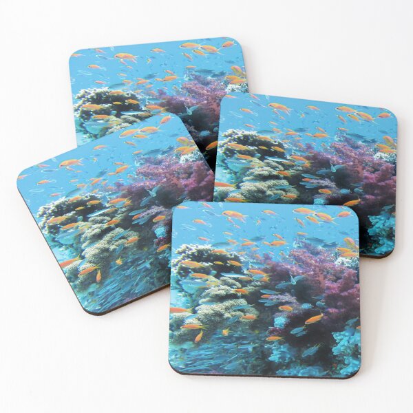 Item preview, goldfish and corals designed and sold by VKHOUSE.