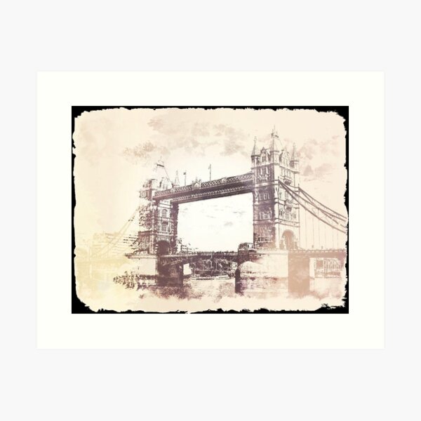 Item preview, London England Tower Bridge designed and sold by BullDesignsShop.