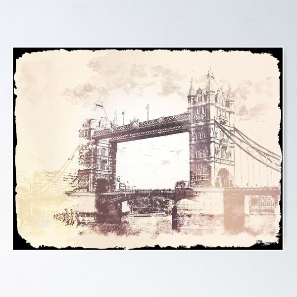 Item preview, London England Tower Bridge designed and sold by BullDesignsShop.