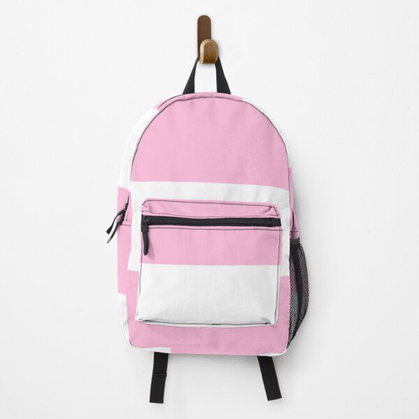 Item preview, Large COTTON CANDY PINK and WHITE Horizontal STRIPES designed and sold by RachelMacht.