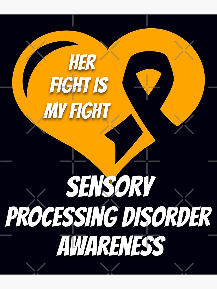 "Sensory Processing Disorder Awareness" Sticker for Sale by mikevdv2001