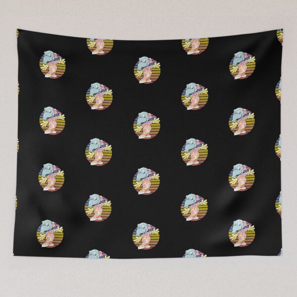 Item preview, Cute happy elephant in pajamas on pastel sunset for kids designed and sold by portrait4you.