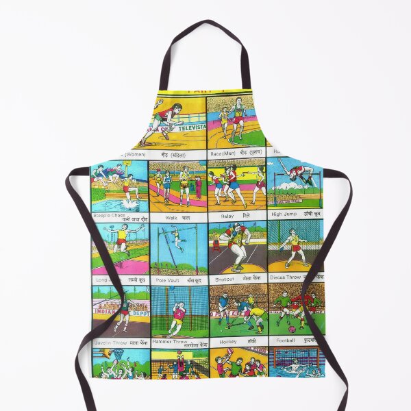Item preview, Illustrated Chart From India - ASIAN GAMES Rare Vintage High Quality designed and sold by VISIBLECREATION.