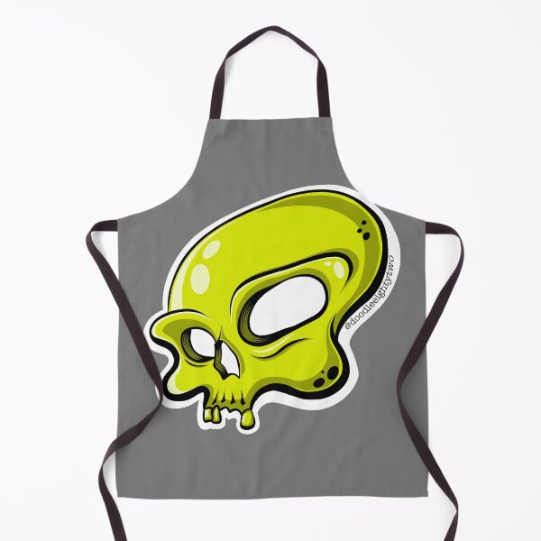 Item preview, Skull - Yellow designed and sold by doodleeightytwo.