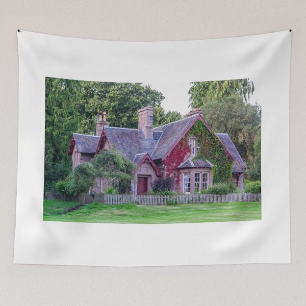 Item preview, Stone cottage, Scotland, UK designed and sold by AlizadaStudios.
