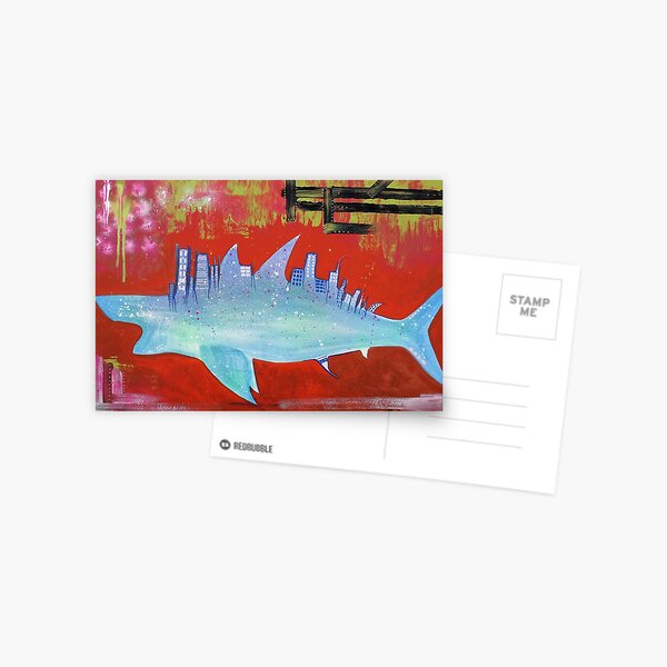 Shark City Gifts Merchandise Redbubble - escape from megalodon attack in sharkbite roblox