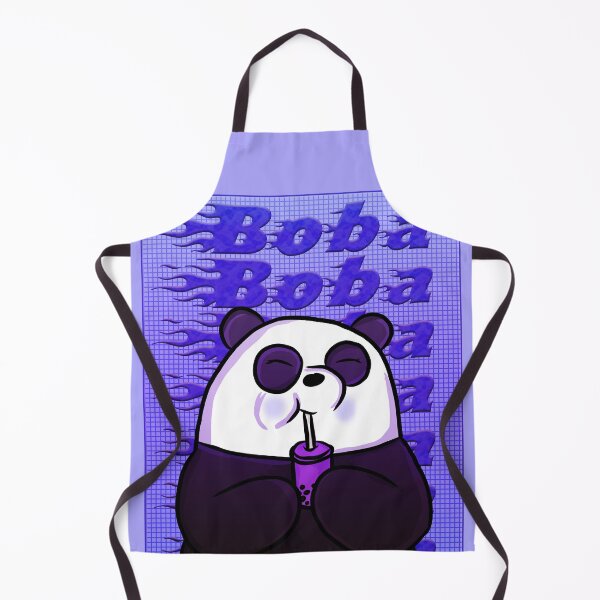 Aperçu de l'œuvre Boba Panda Violet créée et vendue par RoserinArt.