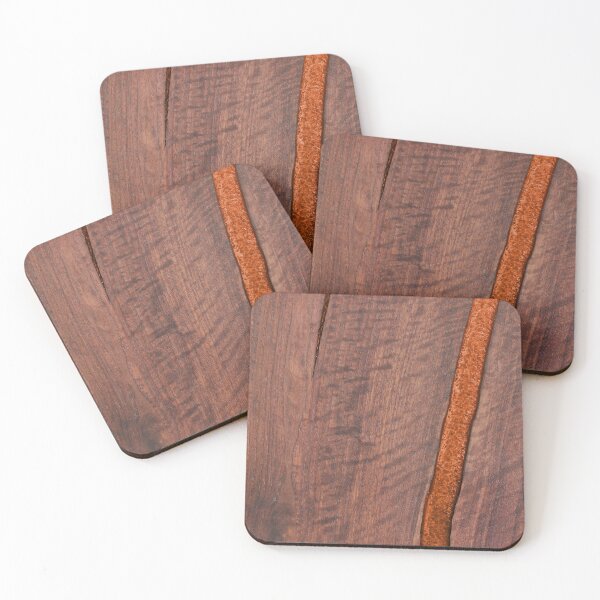 Item preview, Epoxy Resin River Table Design - walnut orange designed and sold by chestpieceMerch.