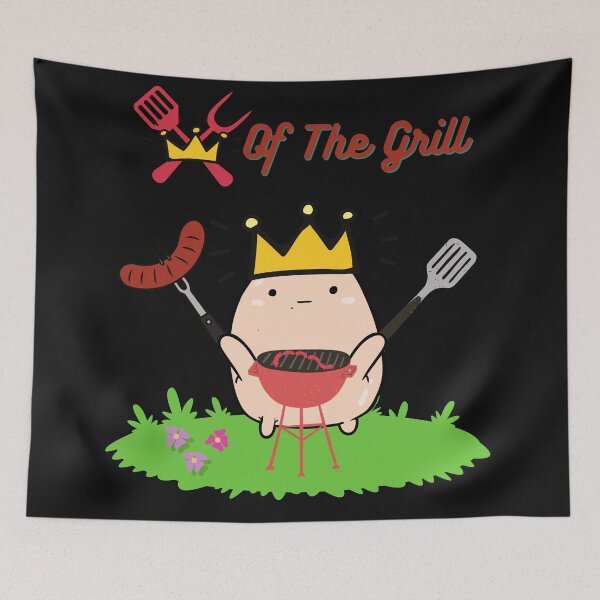 Item preview, King of the grill, Little thumb guy's adventure designed and sold by Yellowsprint.