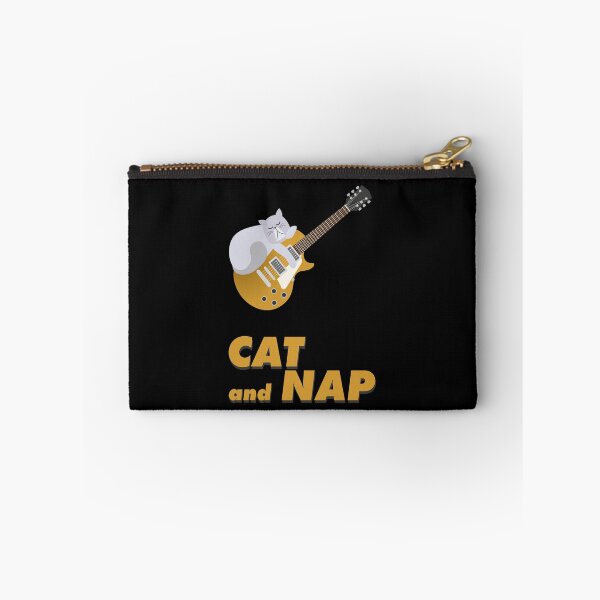 Item preview, Relaxed Cat on Rock Guitar | Persian | Catnap designed and sold by Fluffy-Vectors.
