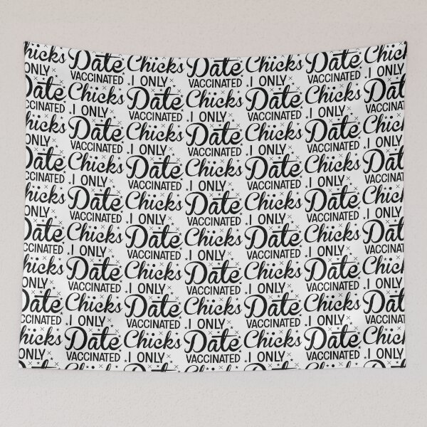 Item preview, I only date vaccinated chicks designed and sold by obedtheartist.
