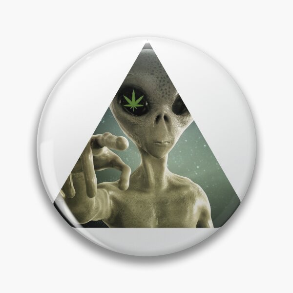 Item preview, Triangle Alien | Smart Successful Stoner | We Are The Universe designed and sold by AlfaEcho.