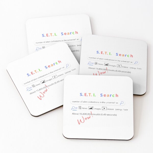 Item preview, Wow Signal S.E.T.I. Search designed and sold by I-Dream-Designs.