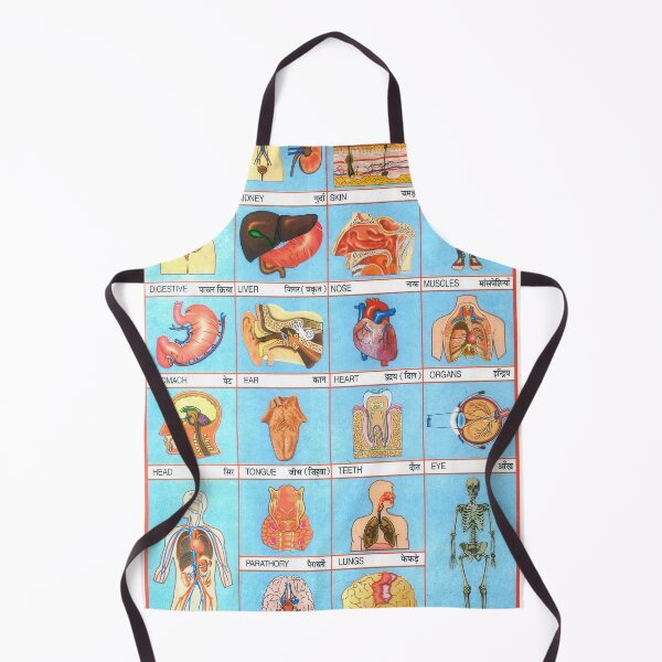 Item preview, Illustrated Chart From India - THE HUMAN BODY Rare Vintage High Quality designed and sold by VISIBLECREATION.