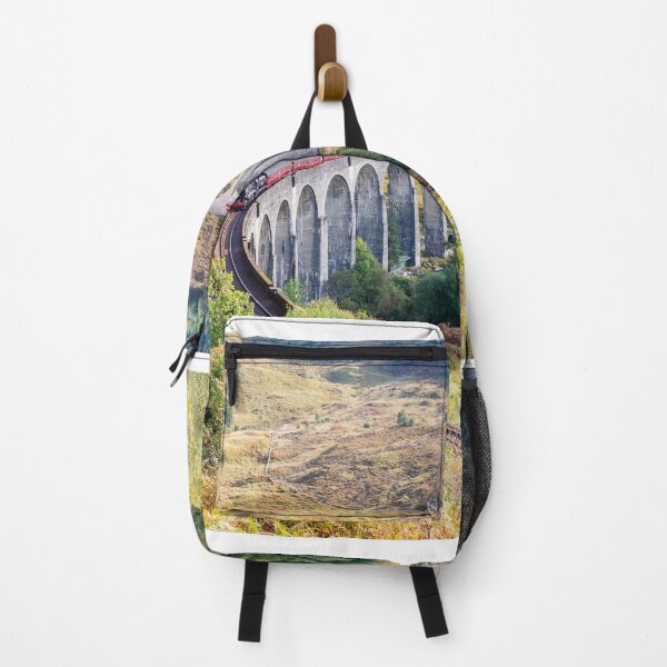 Item preview, Glenfinnan Railway Viaduct and steam train in Scotland designed and sold by AlizadaStudios.