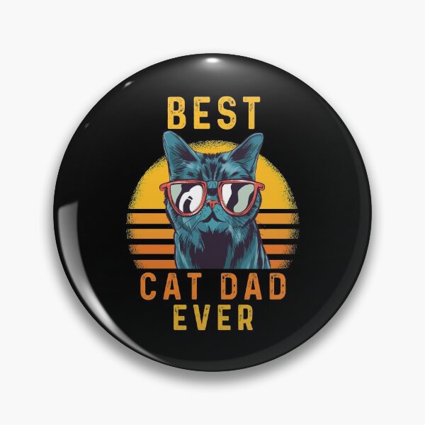 Item preview, Best Cat Dad Ever designed and sold by Echo Dusk.