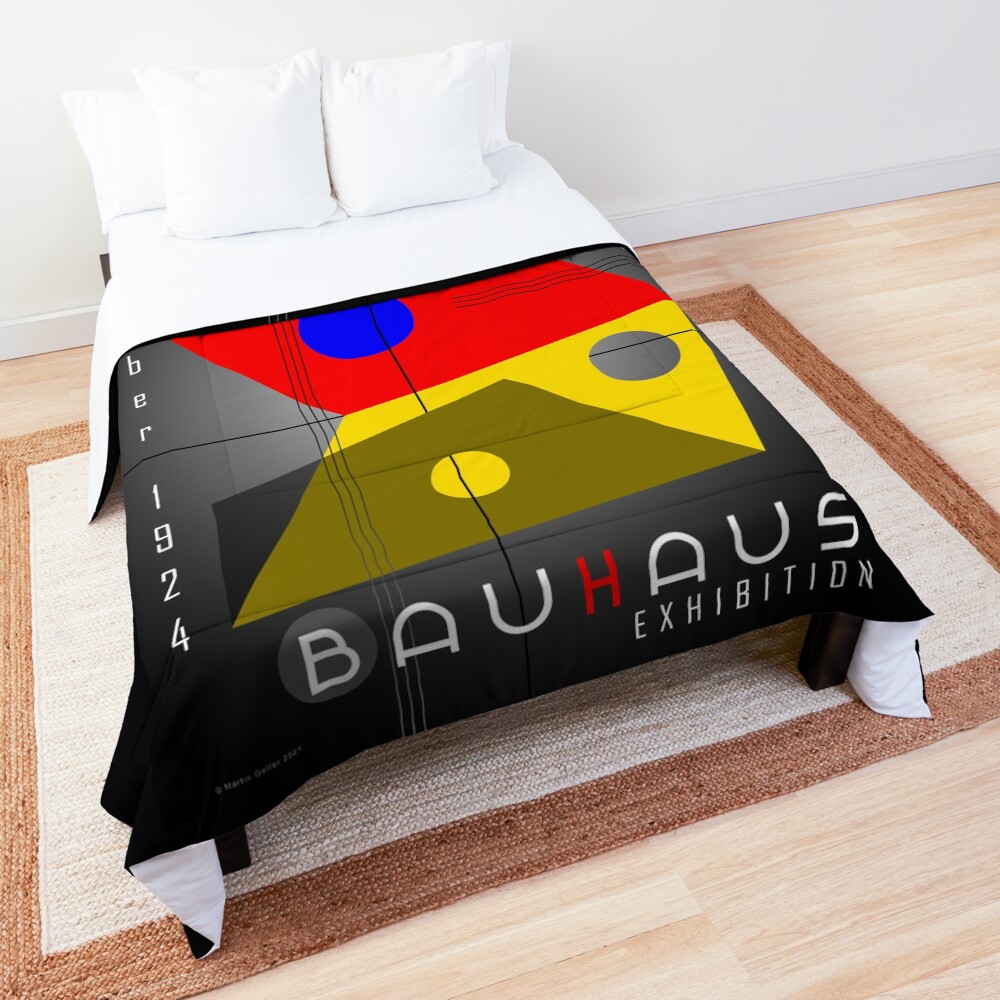 Bauhaus Exhibition Poster 1924 VIII v.2 Comforter