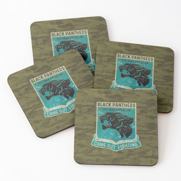 Item preview, 761 Tank Battalion Vintage Emblem V02 designed and sold by Royal-Elite.