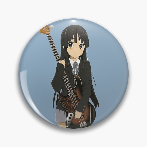 Item preview, K-On! Mio Akiyama Full Body #2 designed and sold by thePeachPit.
