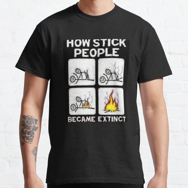 Funny Stick Figure T-Shirts for Sale